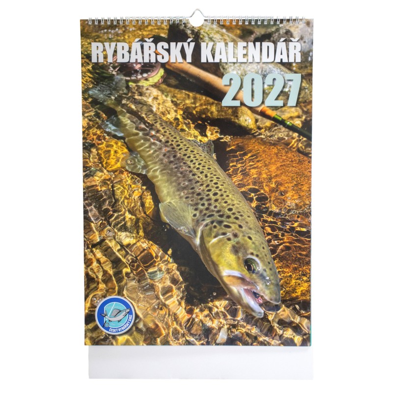 Nástěnný Rybářský kalendář 2027